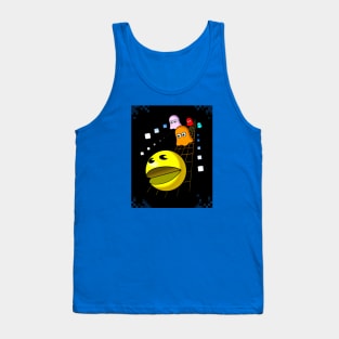 PAC-MAN Chase - Pixel Corners Tank Top